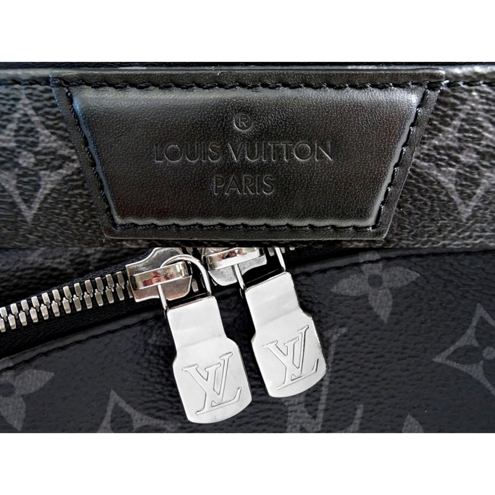 Louis Vuitton Monogram Eclipse Canvas Leather Bac… - image 8